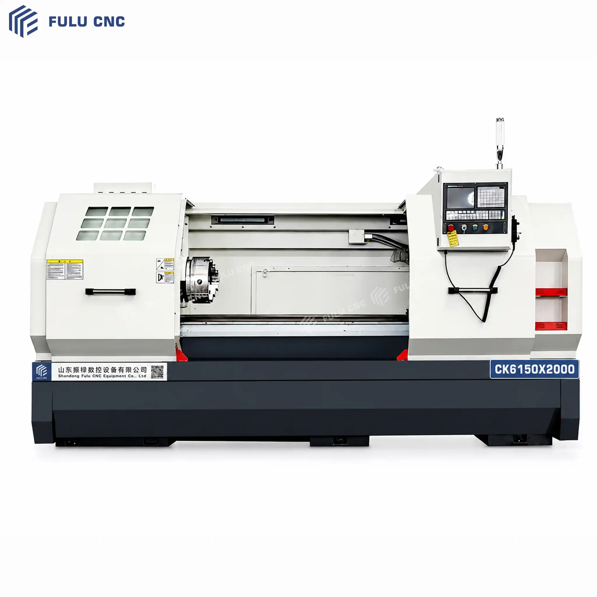 ck6150x2000 flat bed cnc lathe