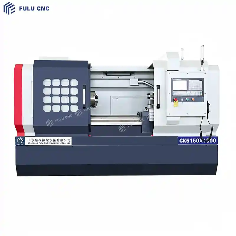 four station turret cnc lathe machine ck6150x1000